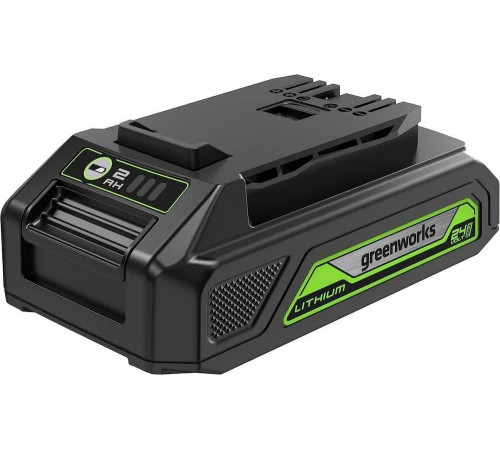 Цепная пила аккумуляторная GreenWorks 2005807USB4, 24V, 30см, бесщеточная, c 1хАКБ 2 Ач c USB и ЗУ 2007007USB2