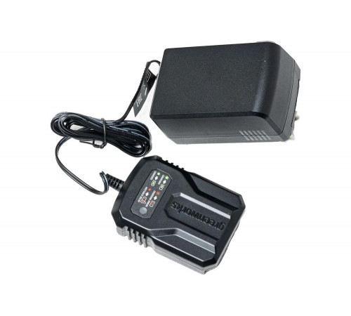Цепная пила аккумуляторная GreenWorks 2005807USB4, 24V, 30см, бесщеточная, c 1хАКБ 2 Ач c USB и ЗУ 2007007USB2
