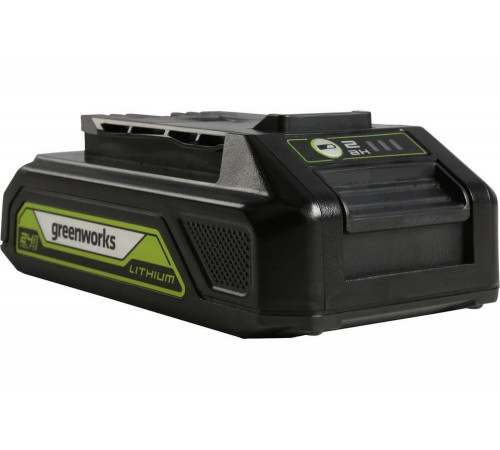 Цепная пила аккумуляторная GreenWorks 2005807USB4, 24V, 30см, бесщеточная, c 1хАКБ 2 Ач c USB и ЗУ 2007007USB2