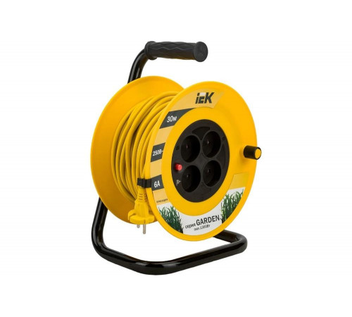 Удлинитель на катушке с термозащитой 4х30м УК30 2х0.75 IEK Garden WKP23-06-04-30 277732 Удлинитель на катушке с термозащитой 4х30м УК30 2х0.75 IEK Garden WKP23-06-04-30 277732