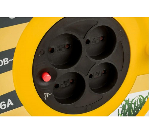 Удлинитель на катушке с термозащитой 4х30м УК30 2х0.75 IEK Garden WKP23-06-04-30 277732 Удлинитель на катушке с термозащитой 4х30м УК30 2х0.75 IEK Garden WKP23-06-04-30 277732
