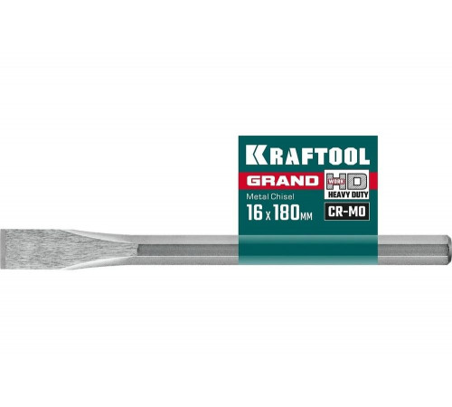 KRAFTOOL 16х180 мм, зубило слесарное по металлу Grand 2103-16 KRAFTOOL 16х180 мм, зубило слесарное по металлу Grand 2103-16