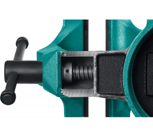 KRAFTOOL 150 мм, кованные стальные слесарные тиски FORGE 32700-150