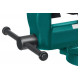 KRAFTOOL 150 мм, кованные стальные слесарные тиски FORGE 32700-150