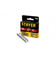 Скобы тонкие (1000 шт; 12 мм; тип 53) для степлера Stayer 3159-12_z02