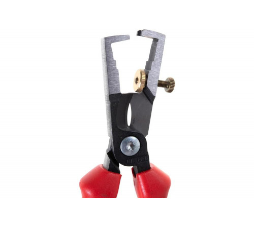 Клещи для удаления изоляции с функцией резания кабеля 180 мм KNIPEX StriX KN-1362180 Клещи для удаления изоляции с функцией резания кабеля 180 мм KNIPEX StriX KN-1362180