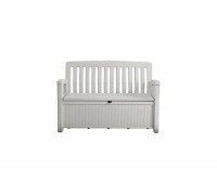 Скамейка для сада KETER Patio Bench White 508 229476