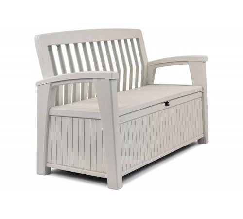 Скамейка для сада Keter Patio Bench White