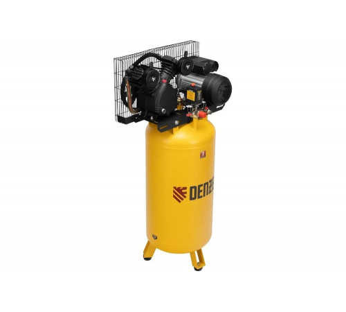 Воздушный компрессор с ременным приводом DENZEL BCV2200/100V, 2,3 кВт, 100 литров, 440 л/мин 58112 Воздушный компрессор с ременным приводом DENZEL BCV2200/100V, 2,3 кВт, 100 литров, 440 л/мин 58112