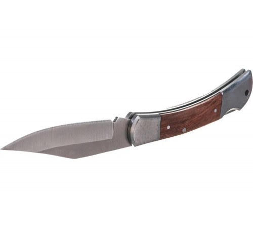 STAYER 82 мм, 2,4 мм, ручка с деревянными вставками, складной нож 47620-1_z01 STAYER 82 мм, 2,4 мм, ручка с деревянными вставками, складной нож 47620-1_z01