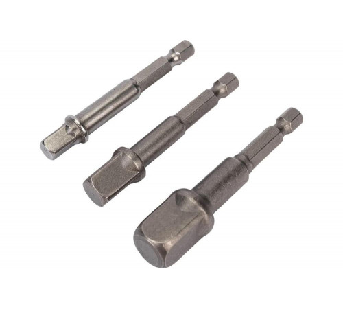 Наборы адаптеров 1/4"х65 мм, 3/8"х65 мм, 1/2"х72 мм Sturm 1041-04-S3AD Наборы адаптеров 1/4"х65 мм, 3/8"х65 мм, 1/2"х72 мм Sturm 1041-04-S3AD