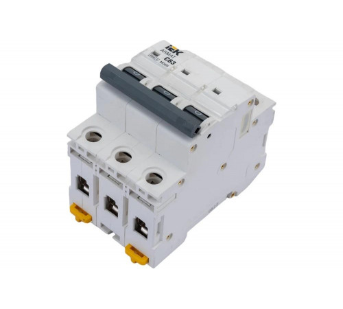 Автоматический выключатель IEK ARMAT M06N 3P C 63А AR-M06N-3-C063