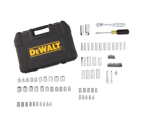 Набор оснастки DEWALT 84 предмета, в кейсе DWMT81531-1