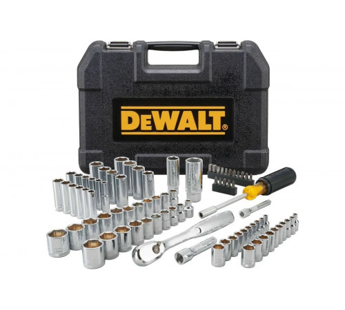 Набор оснастки DEWALT 84 предмета, в кейсе DWMT81531-1
