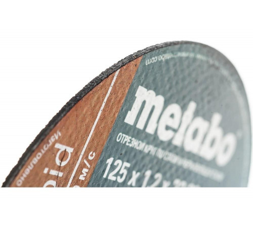 Круг отрезной по нержавеющей стали Metabo SP-Novorapid RU