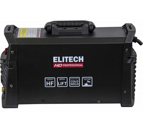 Инверторный сварочный аппарат Elitech HD WM 200 DC Pulse 204475 Инверторный сварочный аппарат Elitech HD WM 200 DC Pulse 204475