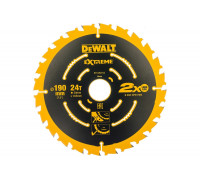 Диск пильный Extreme по дереву (190х30х1,65 мм; Z24) DEWALT DT 10304