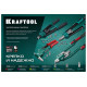 KRAFTOOL резьбовые заклепки М3-М6, вытяжные 2.4-4.8 мм из алюминия, стали, нерж. стали, заклепочник 31180