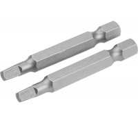 Набор вставок бит торцевых 1/4", Square S2, 50 мм, 2 шт TOLSEN TT20339