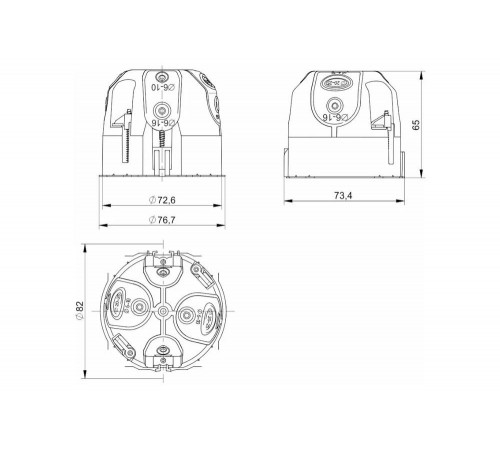 IEK UKG10-068-065-000-P: идеальная коробка для полых стен IEK UKG10-068-065-000-P: идеальная коробка для полых стен