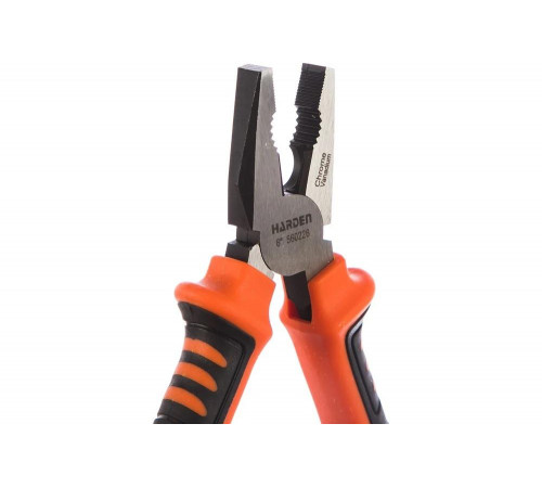 Плоскогубцы HARDEN комбинированные T-REX, профессиональные, CRV, 160 мм. 560226