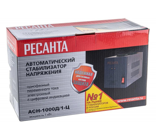 Стабилизатор Ресанта АСН-1000Д/1-Ц 63/6/38