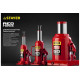 STAYER 50 т, 300-480 мм, домкрат бутылочный гидравлический RED FORCE 43160-50_z01 Professional