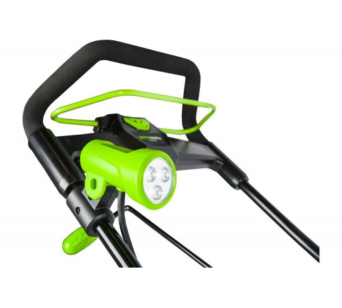 Бесщеточный аккумуляторный снегоуборщик Greenworks GD40STK6 40V, с 1 АКБ 6 А*ч и ЗУ 2600007UF Бесщеточный аккумуляторный снегоуборщик Greenworks GD40STK6 40V, с 1 АКБ 6 А*ч и ЗУ 2600007UF