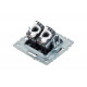 IEK Brite - двойная компьютерная розетка RJ45 рк10-2-брб