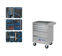 Набор инструментов в серой тележке KING TONY GLORY 152 предмета 934-152AMG