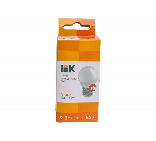 IEK LLE-G45-9-230-30-E27 - лампа будущего! IEK LLE-G45-9-230-30-E27 - лампа будущего!