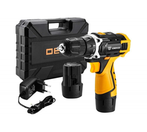 Аккумуляторная дрель-шуруповерт DEKO DKCD12FU-Li 063-4094 Аккумуляторная дрель-шуруповерт DEKO DKCD12FU-Li 063-4094