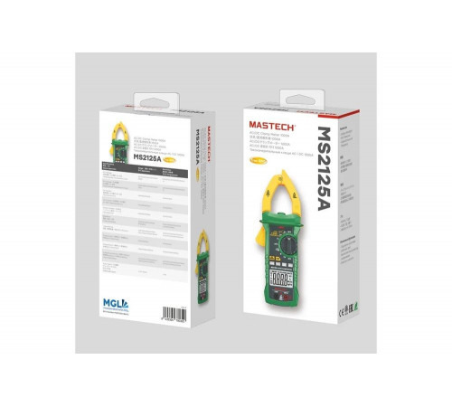 Токовые клещи Mastech ms2125a Токовые клещи Mastech ms2125a