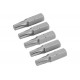 Набор вставок бит торцевых 1/4", Torx, T25, 25 мм, 5 шт TOLSEN TT20277