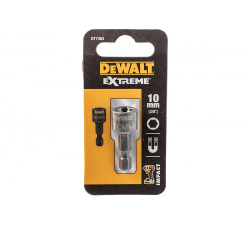 Насадка шестигранная компактная 10 мм DEWALT DT7463-QZ