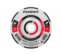 Диск абразивный шлифовальный EXPERT 125х6х22.23 мм, по металлу Patriot 816010109
