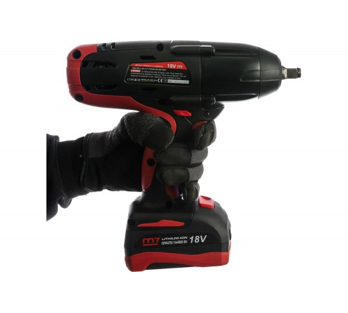 Гайковерт аккумуляторный ударный 1/2", 1220 Нм, 18 В, 4 предмета, кейс MIGHTY SEVEN DW-18502 Гайковерт аккумуляторный ударный 1/2", 1220 Нм, 18 В, 4 предмета, кейс MIGHTY SEVEN DW-18502