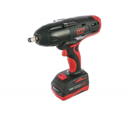 Гайковерт аккумуляторный ударный 1/2", 1220 Нм, 18 В, 4 предмета, кейс MIGHTY SEVEN DW-18502 Гайковерт аккумуляторный ударный 1/2", 1220 Нм, 18 В, 4 предмета, кейс MIGHTY SEVEN DW-18502