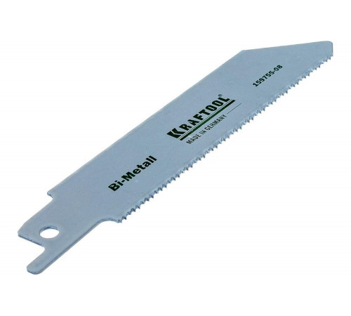 KRAFTOOL 80 мм, шаг 1.4 мм, по металлу Bi-Met, полотно для электроножовки 159755-08 Industrie KRAFTOOL 80 мм, шаг 1.4 мм, по металлу Bi-Met, полотно для электроножовки 159755-08 Industrie