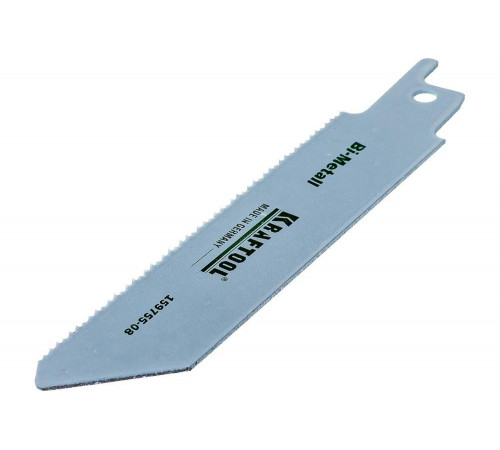 KRAFTOOL 80 мм, шаг 1.4 мм, по металлу Bi-Met, полотно для электроножовки 159755-08 Industrie KRAFTOOL 80 мм, шаг 1.4 мм, по металлу Bi-Met, полотно для электроножовки 159755-08 Industrie