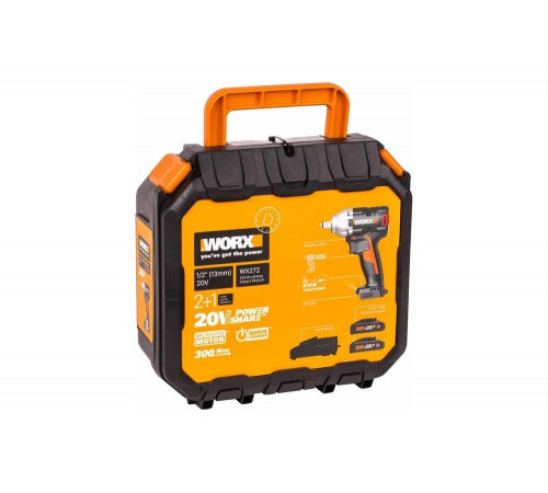 Мощный бесщеточный гайковерт WORX WX272: быстрый и эффективный инструмент Мощный бесщеточный гайковерт WORX WX272: быстрый и эффективный инструмент