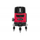 Лазерный уровень MTX crx-30g, 30 м, зеленый луч, батарейки, резьба 5/8" 35032