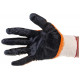 STAYER L-XL, MAXSafe, 13 класс, 10 пар, х/б, перчатки с двойным латексным обливом, повышенной износостойкости, трикотажные 11409-H10 Master