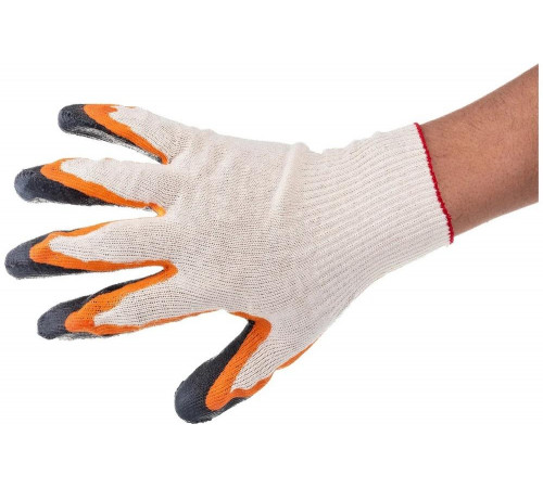 STAYER L-XL, MAXSafe, 13 класс, 10 пар, х/б, перчатки с двойным латексным обливом, повышенной износостойкости, трикотажные 11409-H10 Master STAYER L-XL, MAXSafe, 13 класс, 10 пар, х/б, перчатки с двойным латексным обливом, повышенной износостойкости, трикотажные 11409-H10 Master
