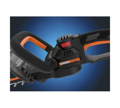 Кусторез аккумуляторный бесщёточный WORX, 20В, 57см, без АКБ и ЗУ WG263E.9 Кусторез аккумуляторный бесщёточный WORX, 20В, 57см, без АКБ и ЗУ WG263E.9