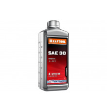 Минеральное масло KRAFTOOL SAE 30 для 4-тактных двигателей 1 л 41512-1