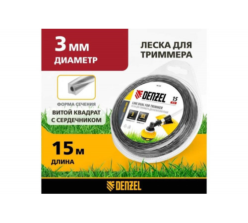 Леска для триммера Denzel EXTRA CORD