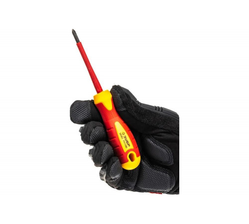 ЗУБР 5 шт, SL 3, 5/PH 1, 2, тестер 100-250 В, набор отверток 25265 Профессионал