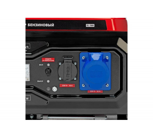 Генератор бензиновый MTX RS-7000, 6 кВт, 230В, ручной стартер 946135 Генератор бензиновый MTX RS-7000, 6 кВт, 230В, ручной стартер 946135