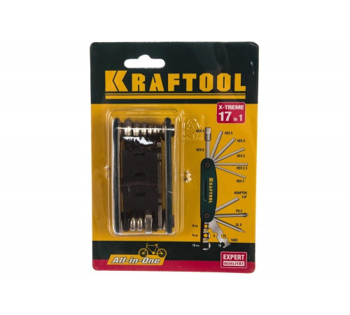 KRAFTOOL 16-в-1, набор для обслуживания велосипеда 26182-H16 EXPERT KRAFTOOL 16-в-1, набор для обслуживания велосипеда 26182-H16 EXPERT